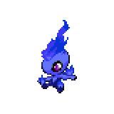 Fire Celebi, calmed flary