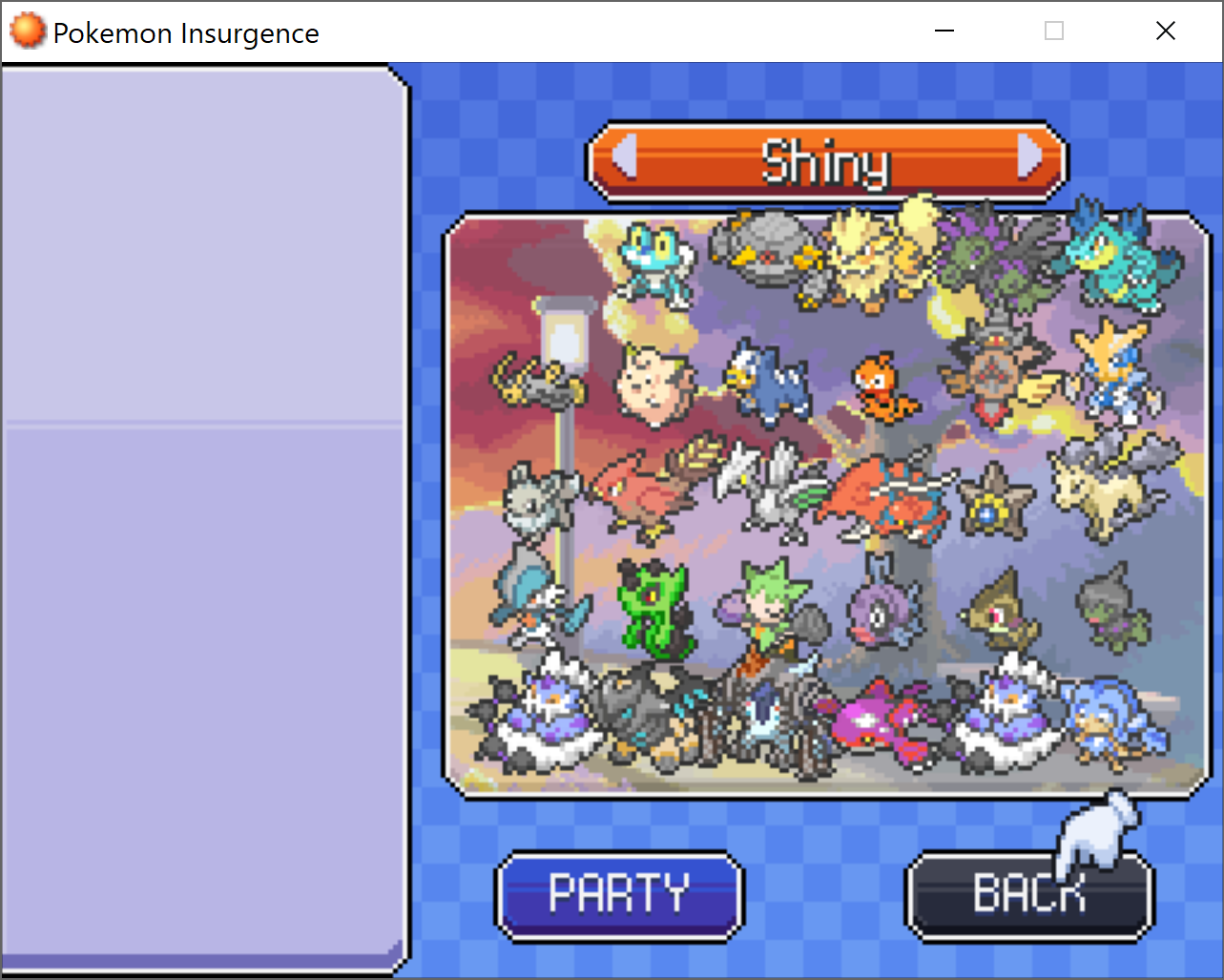 Giving stones, shinies, mons for shiny Legends.
