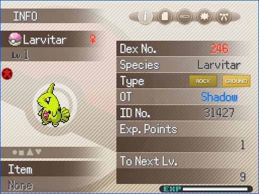 Still* looking for that Shiny Pursuit Larvitar - The Insurgence Forums