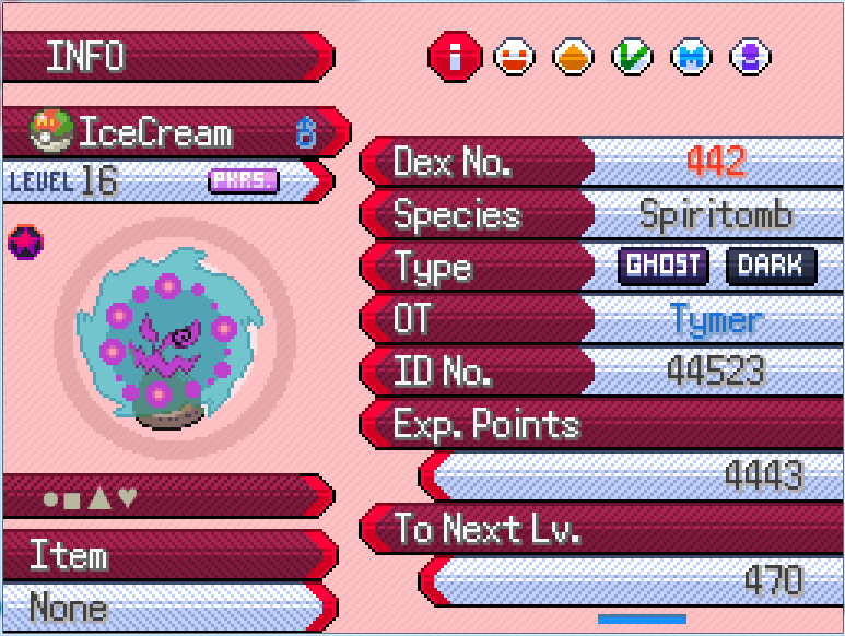 Pokemon shiny spiritomb