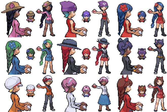 pokemon female main characters