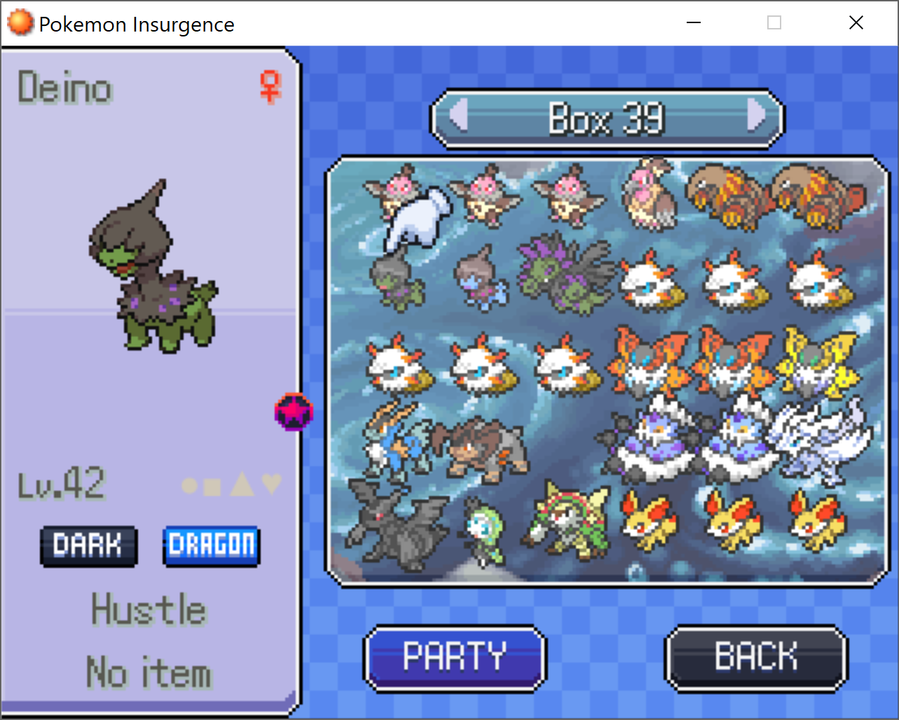 Pokemon insurgence full screen