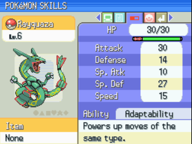 Play Pokemon: Emerald Extreme Randomizer, a game of Pokémon