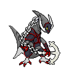 Mega D Haxorus Black