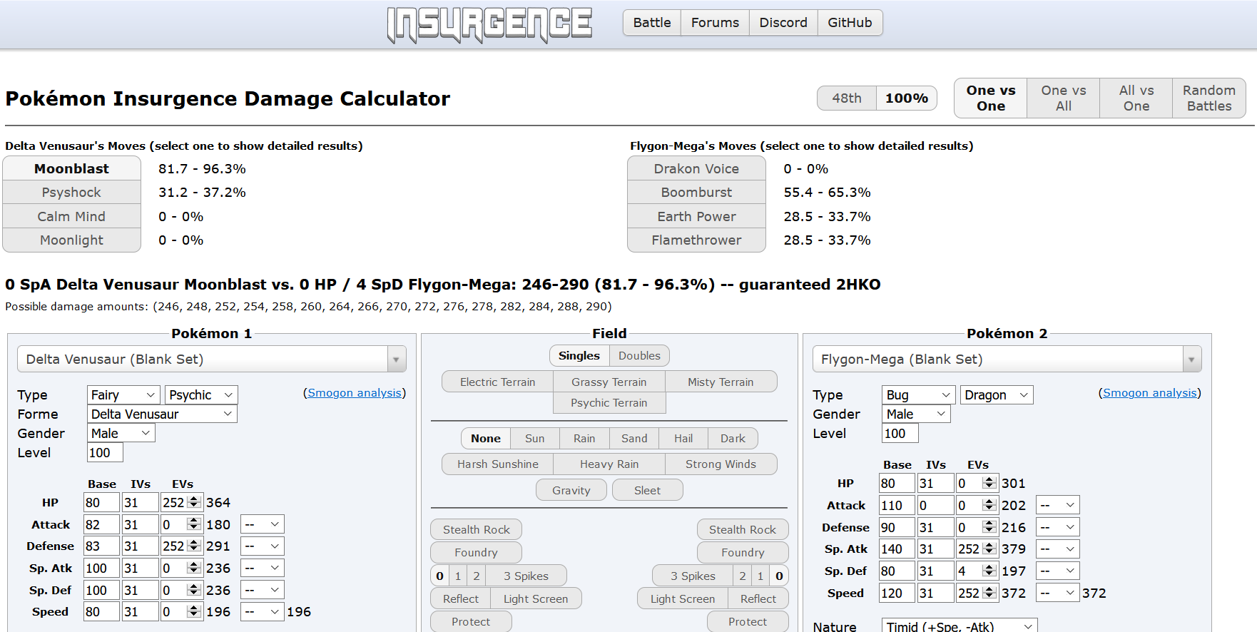 Pokémon Type Calculator