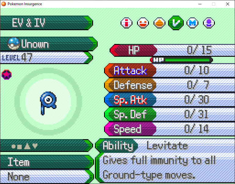 Pokemon 6224 Shiny Unown X Pokedex: Evolution, Moves, Location, Stats