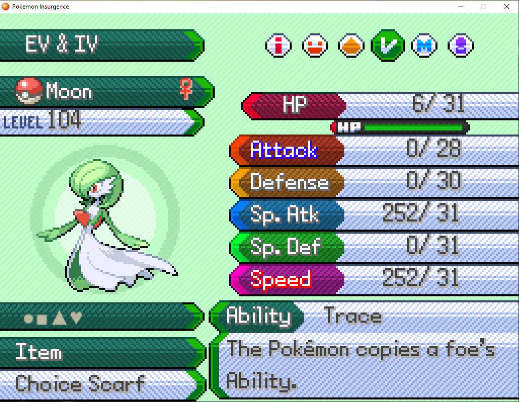 Gardevoir (macho shiny), Wiki